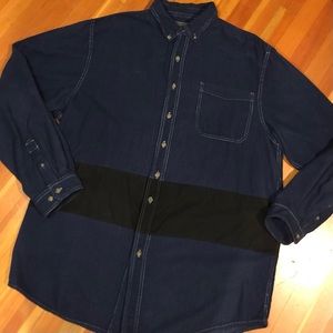 Urban Renewal oversized corduroy shirt dress L EUC